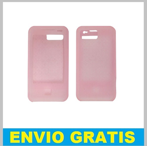 FUNDA SILICONA PARA SAMSUNG I900 OMNIA / I908 ROSA